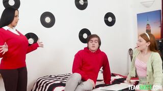 Lexi Nicole & Katerina Deville - Mom Made Me Share My Girlfriend With Her