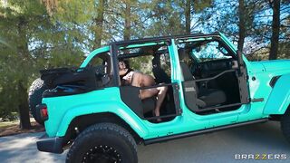 Zoey Uso & Valentine Vixen - Cross Cuntry Cock Ride Part 1