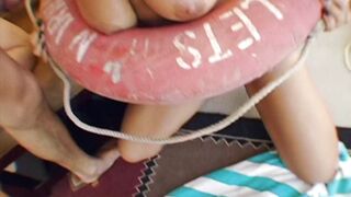 Ricki White and Rucca Page - Anal Bandits Pick Up A Guy At The Beach