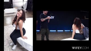 Lacy – Hotwife Fulfills Her Blindfold Gangbang Fantasy