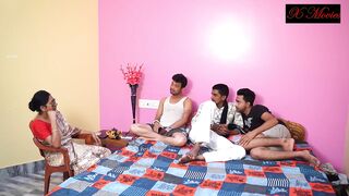 Mampi In Desi Wife Swapping Sex with Office Boss Uncut