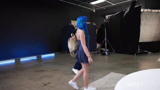 Kira McKay - New Bride Rides Cock While Hubby Watches