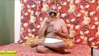 BBW Sasu Bahu With a Horny Old Man Uncut