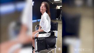 Jessie – Fit Hotwife Gets Stretched Out In Front Of Hubby