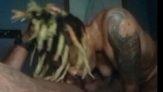Throat Goat Ebony Dreads