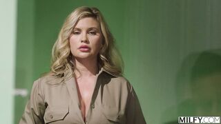 Andie Anderson & Angie Faith - Busty Blonde Babes Share A Cock