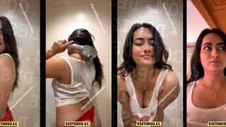 Divya Mistry Nude Boobs Nipples Visible Red Panty Expose Part 02 Uncut