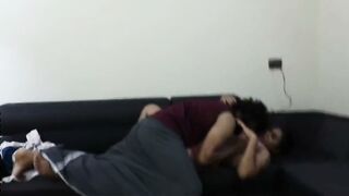 Vaishnavy Watching TV Fuck Uncut