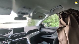POV: Ambiente rural 2. Cum en su boca y folla a tu vecina madura en el coche