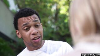 Demi Hawks - Determined To Protect Her Boyfriend From Big Cock Bully