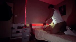 Ebony Couple Fuck And Throatpie