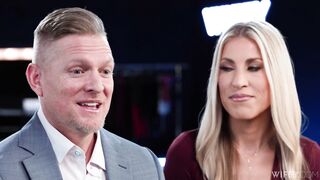 Britt Ramsey – Confident Blonde Hotwife Performs For Her Man