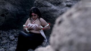 Rajsi Verma Outdoor Beach Uncut