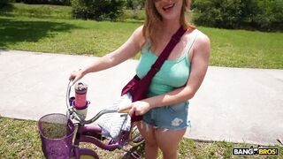 Dace – A Big Black Cock for the Voluptuous Bicycle Girl