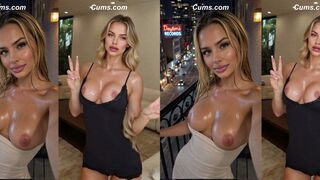 Sultry Tattooed Whore Worships Thick Purple Toy vidieo 2