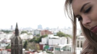 Lizzy Laynez - Hot Passionate Sex At The Rooftop