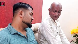 Urmila Threesome Sex With Her BF and His Old Father Uncut