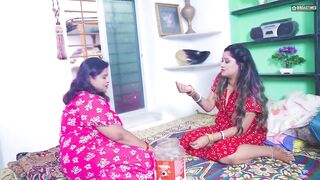 Mampi and Sudipa Two Hindu Bhabhi Fuck Two Delivery Boy Uncut