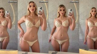 Isabelle Reyes Two Piece Tease
