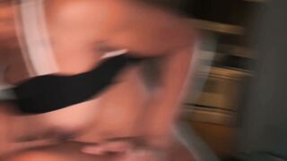 Petite Ebony Moaning And Enjoying All Of The Dick