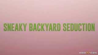 Abigaiil Morris, Jimmy Bud - Sneaky Backyard Seduction
