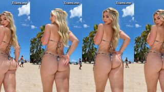 Isabelle Reyes Ass Tease In Miami Beach