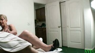 Granny strip poker slut