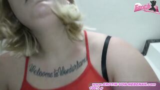 German blonde chubby teenager