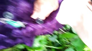 Homemade Chinese granny fucked outdoors