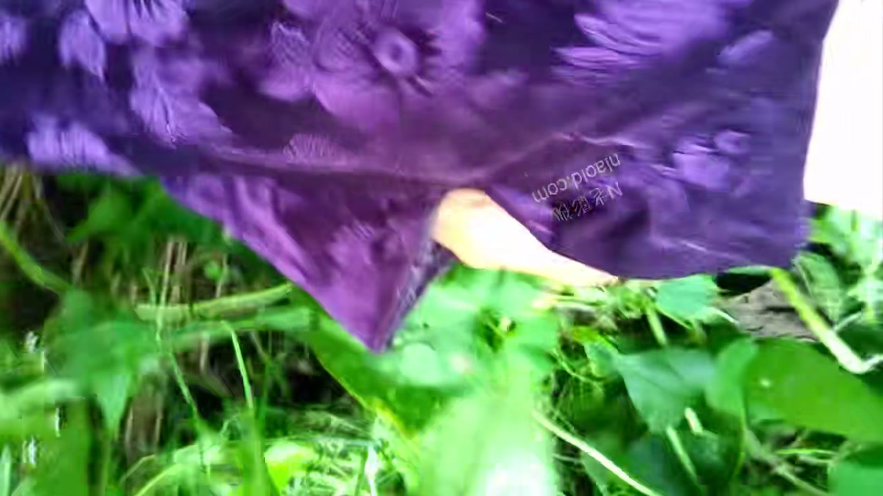 Homemade Chinese granny fucked outdoors