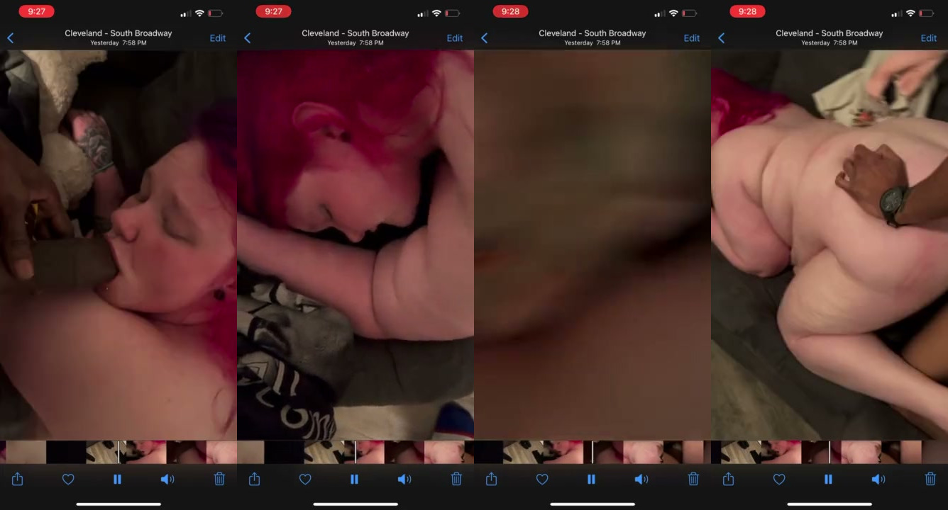 Amateur Ssbbw pig ass fucked by BBC’s in threesome