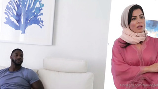 Alina Angel - Cuck Husband Sells Her Middle Eastern Wife’s Pussy To a BBC