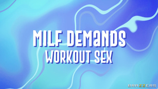 Milf demands workout sex